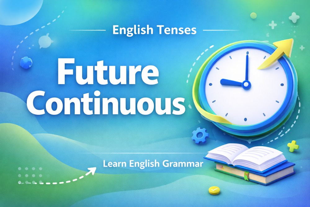 Future Continuous (Майбутній тривалий час) — це час, який використовується для опису дій, що будуть...