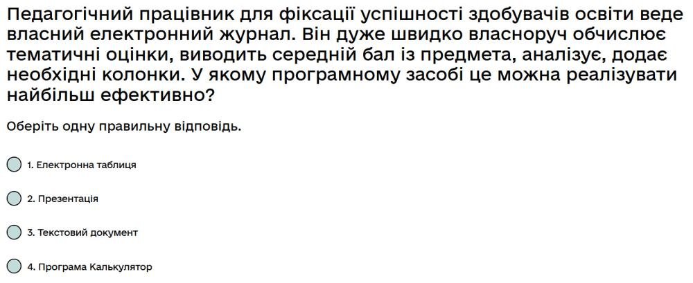 Педагогічний працівник для фіксації успішності здобувачів освіти веде власний електронний журнал...
