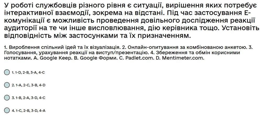 У роботі службовців різного рівня є ситуації, вирішення яких потребує інтерактивної взаємодії,...
