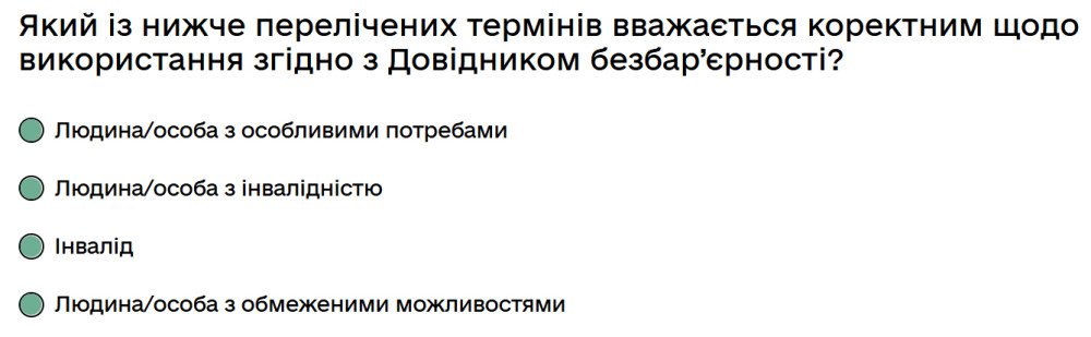 Який із нижче перелічених термінів вважається коректним щодо використання згідно з Довідником...